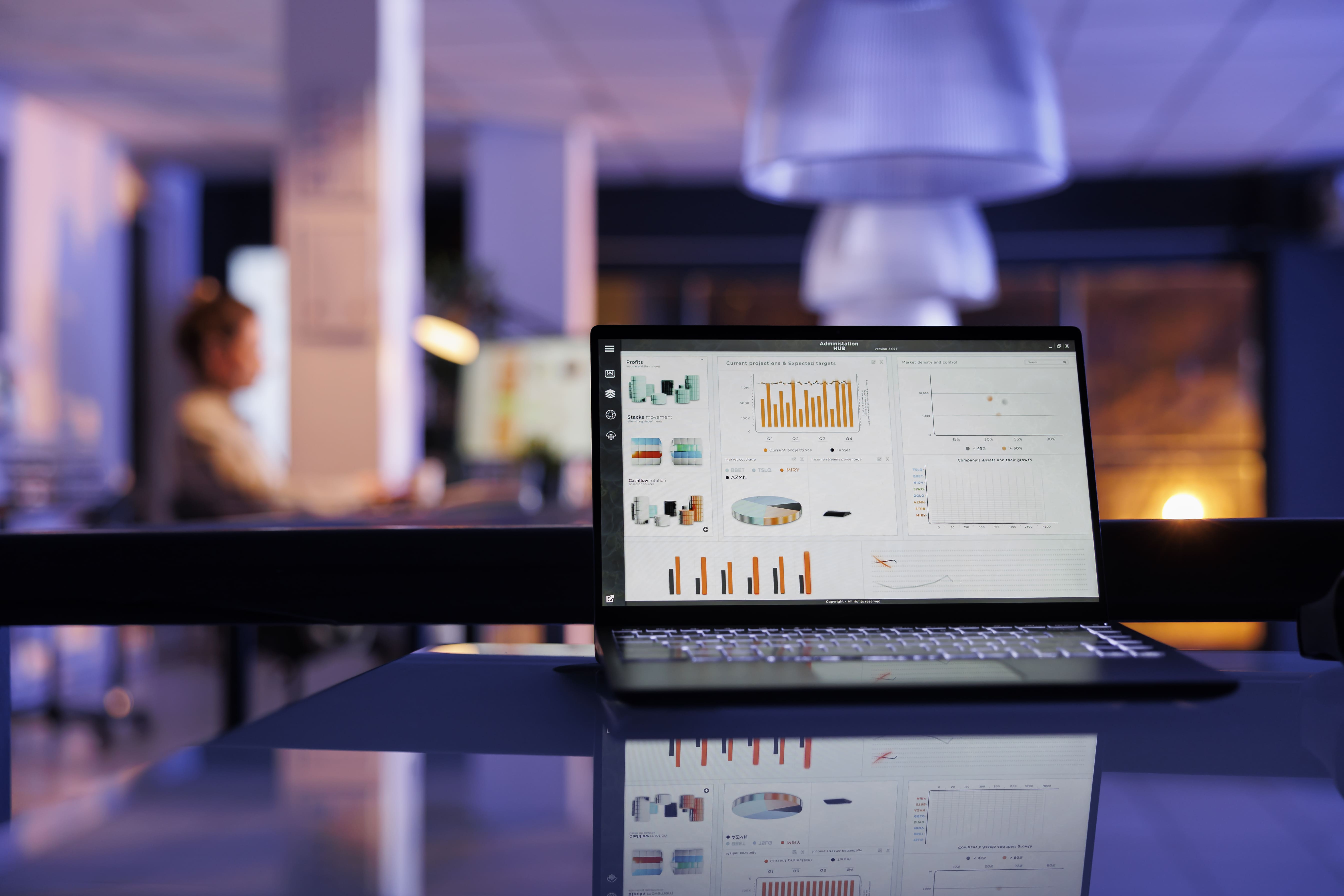 Analytics dashboard for restaurant POS